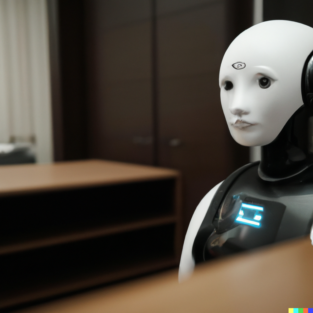 AI robot in the workplace